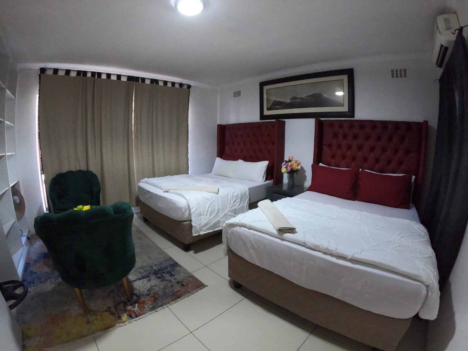 Double room at Galaxy Sleep N Go